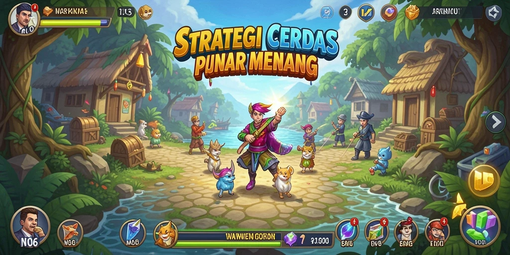 Tangkapan layar menunjukkan pertarungan epik dalam N06 yang menampilkan strategi cerdas.