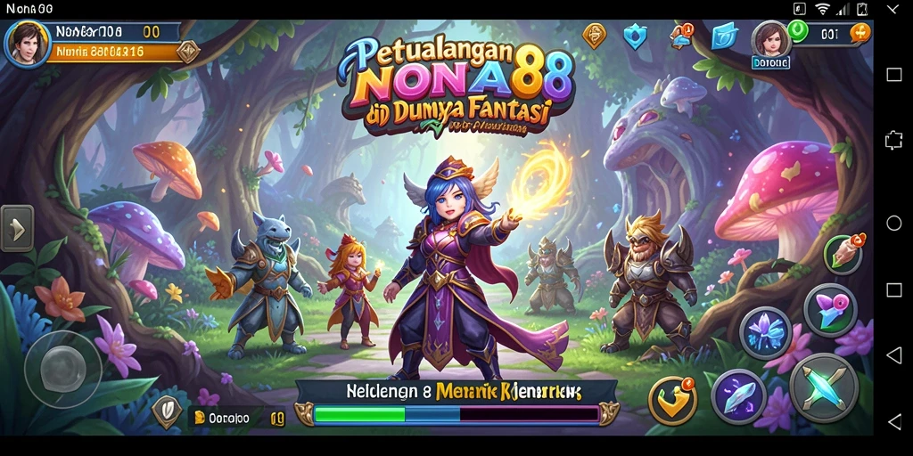 Gameplay NONA88 yang seru dan menantang di dunia fantasi.