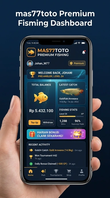 Proses unduh aplikasi di mas77toto yang cepat dan aman.